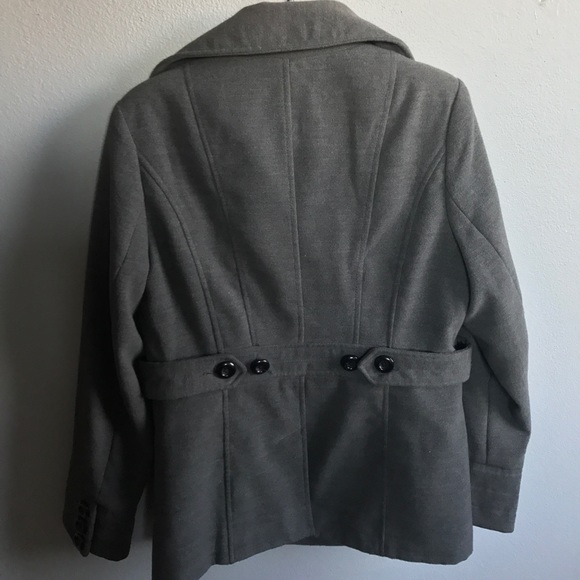 Woman's Imitation Wool George Peacoat - Picture 5 of 7